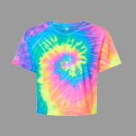 Women's Tie-Dyed Crop T-Shirt