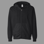 Unisex Midweight Full-Zip Hooded Sweatshirt