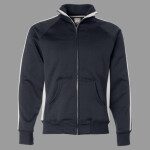 Men's Vintage Polyester Fleece Track Jacket