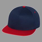 Five-Panel Cotton Twill Snapback Cap