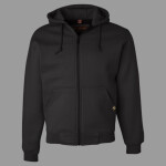 Men's Tall Crossfire Heavyweight Power Fleece Hooded Jacket with Thermal Lining