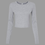 Women's Micro Rib Long Sleeve Baby Tee