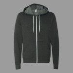 Unisex Sponge Fleece Full-Zip Hoodie Sweatshirt