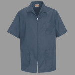 Unisex Zip-Front Smock
