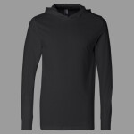 Unisex Jersey Hooded Long Sleeve Tee