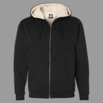 Men's Sherpa-Lined Full-Zip Hooded Sweatshirt
