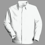 Men's Button-Front Shirt Jacket