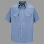 Men's Deluxe Western Style Short Sleeve Shirt