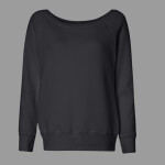 Women’s Sponge Fleece Wide Neck Sweatshirt