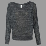 Women’s Flowy Off Shoulder Long Sleeve Tee