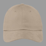 Unstructured Brushed Twill Cap