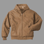Duck Cloth Hooded Work Jacket