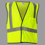 Unisex Economy Single Pocket Hook-and-Loop Mesh Vest
