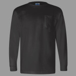 Unisex Union-Made Long Sleeve Pocket T-Shirt