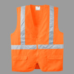 Ansi 107 Class 2 Mesh Back Safety Vest