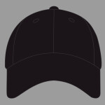 Solid Crown with Camo Bill Cap