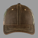 Pigment Print Camouflage Cap