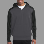 Tech Fleece Colorblock 1/4 Zip Hooded Sweatshirt