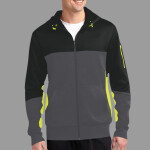 Tech Fleece Colorblock Full Zip Hooded Jacket