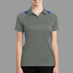 Women's Heather Colorblock Contender Polo