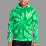 Tie Dye Pullover Hooded Sweatshirt