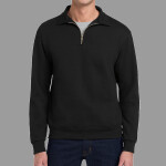 Super Sweats ® NuBlend ® 1/4 Zip Sweatshirt with Cadet Collar