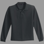 Youth Long Sleeve Silk Touch Polo