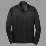 Vertical Texture 1/4 Zip Pullover