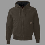 Men's Cheyenne Boulder Cloth™ Hooded Jacket with Tricot Quilt Lining