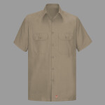 Men's Ripstop Short Sleeve Work Shirt