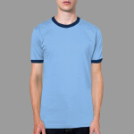 2410 Fine Jersey S/S Ringer T-Shirt
