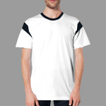 2430 Fine Jersey Contrast Inset S/S T-Shirt