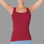 3368 2x1 Rib U-Neck Tank