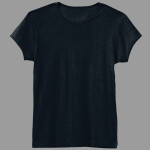 4321 Baby Rib Cap Sleeve T-Shirt