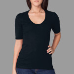 4362 Baby Rib S/S U-Neck T-Shirt