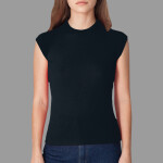 4377 Baby Rib Cap Sleeve Raglan
