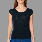 8362 Cotton Spandex Jersey Aerobic Top