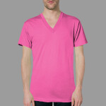 BB456 Poly-Cotton S/S V-Neck T-Shirt
