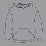 MT297 Youth Salt and Pepper Zip Hoody