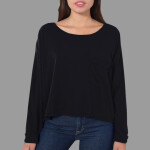 RSA0316 Mid-Length L/S Pocket T-Shirt