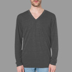 TR476 Tri-Blend L/S V-Neck T-Shirt