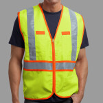 Ansi 107 Class 2 Dual Color Safety Vest