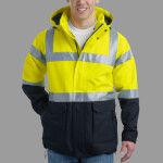 Ansi 107 Class 3 Safety Heavyweight Parka