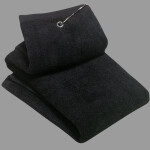 Grommeted Tri Fold Golf Towel
