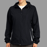 Women's Colorblock Hooded Raglan Jacket