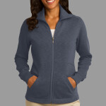 Women's Slub Fleece Full Zip Jacket