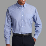 Tall Crosshatch Easy Care Shirt