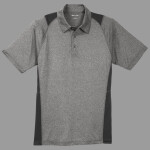 Heather Colorblock Contender Polo