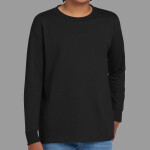 Youth Heavy Cotton 100% Cotton Long Sleeve T Shirt