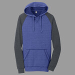 Young Mens Lightweight Fleece Raglan Hoodie